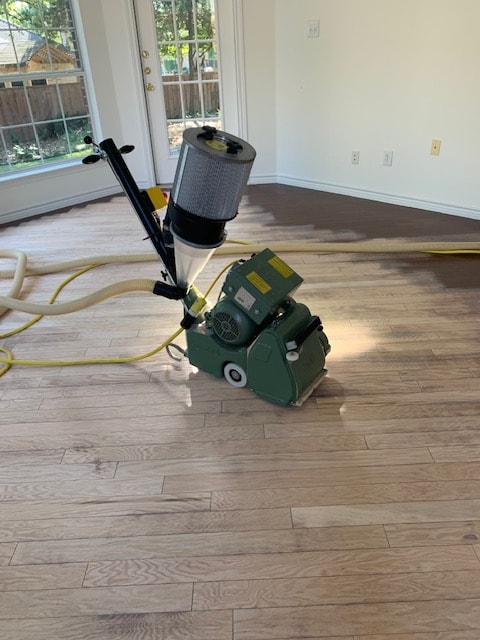 Dustless Floor Refinishing